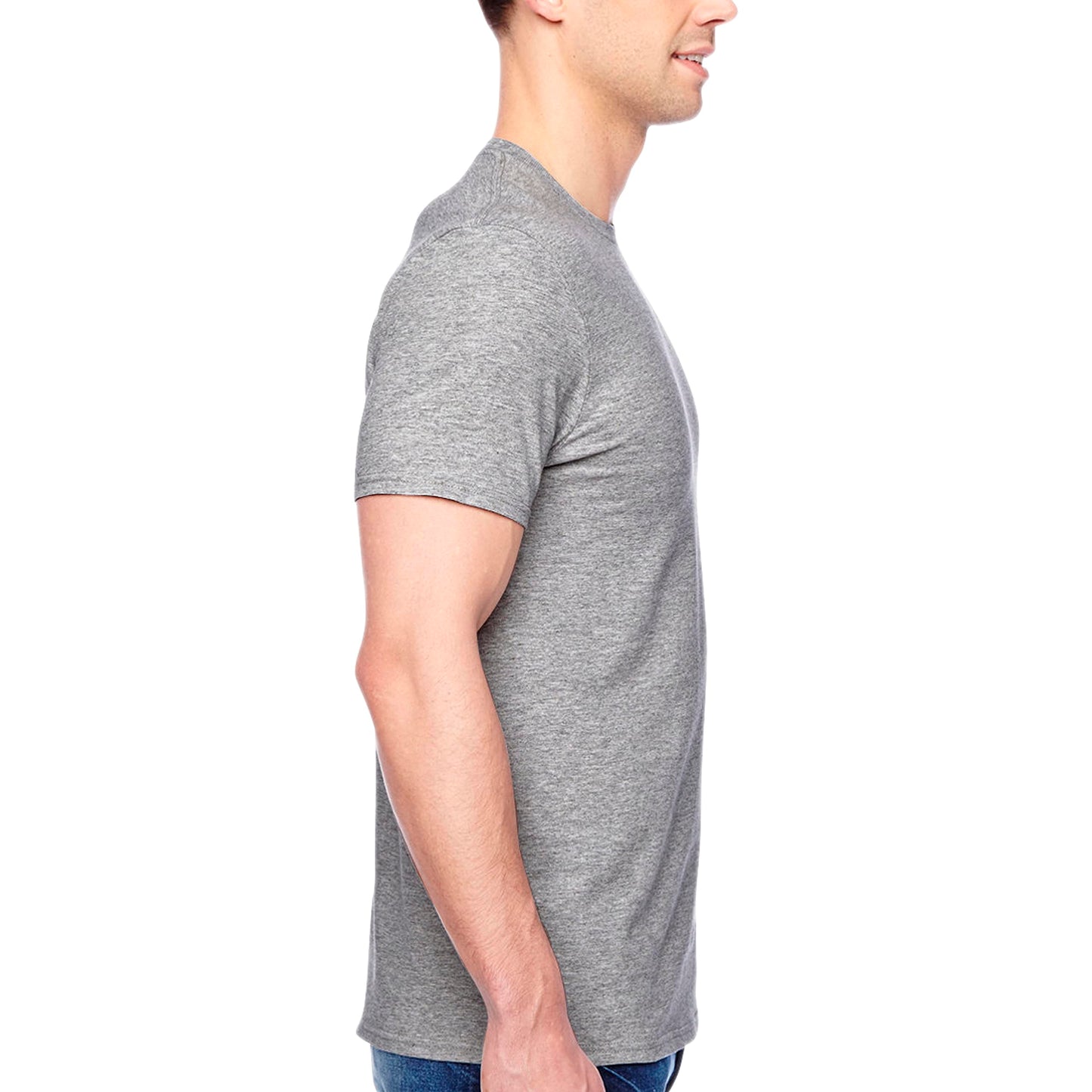 Fruit of the Loom Men's Crew Neck T-Shirt Multipack, Black/Grey (5 Pack), X-Large