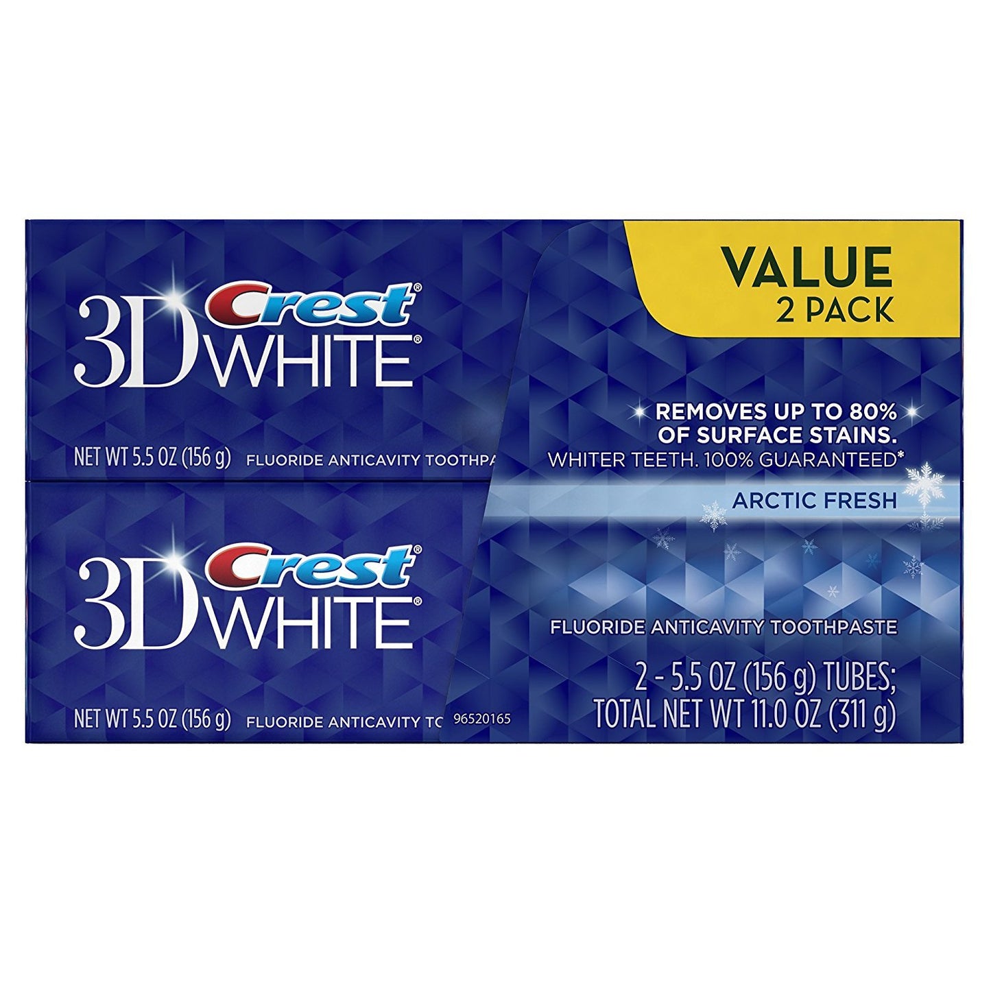 Crest 3D Toothpaste, 5.5 oz, 2pk