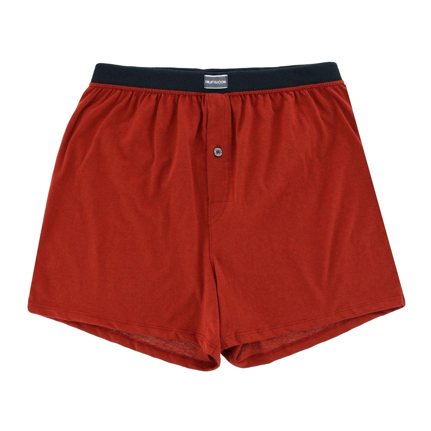 Fruit Of The Loom Mens Assorted Knit Boxers 3 Pack, M, Assorted