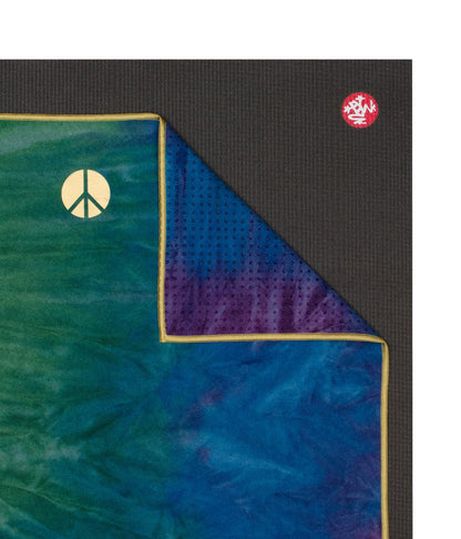 Yogitoes Yoga Mat Towel - Non Slip, Sweat Wicking with Patented Skidless Technology, Highly Absorbent, Soft and Sustainable Mat Towel for Yoga, Pilates, Gym and Outdoor Fitness