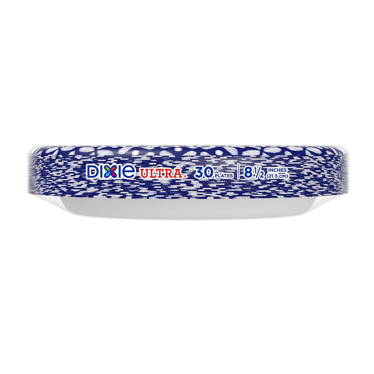Dixie Ultra Disposable Paper Plates, 8 ½ inch, Lunch or Light Dinner Size Printed Disposable Plates, 300 count (10 Packs of 30 Plates), Packaging and Design May Vary