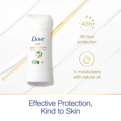 Dove go fresh Antiperspirant Deodorant, Cool Essentials 2.6 oz, Twin Pack