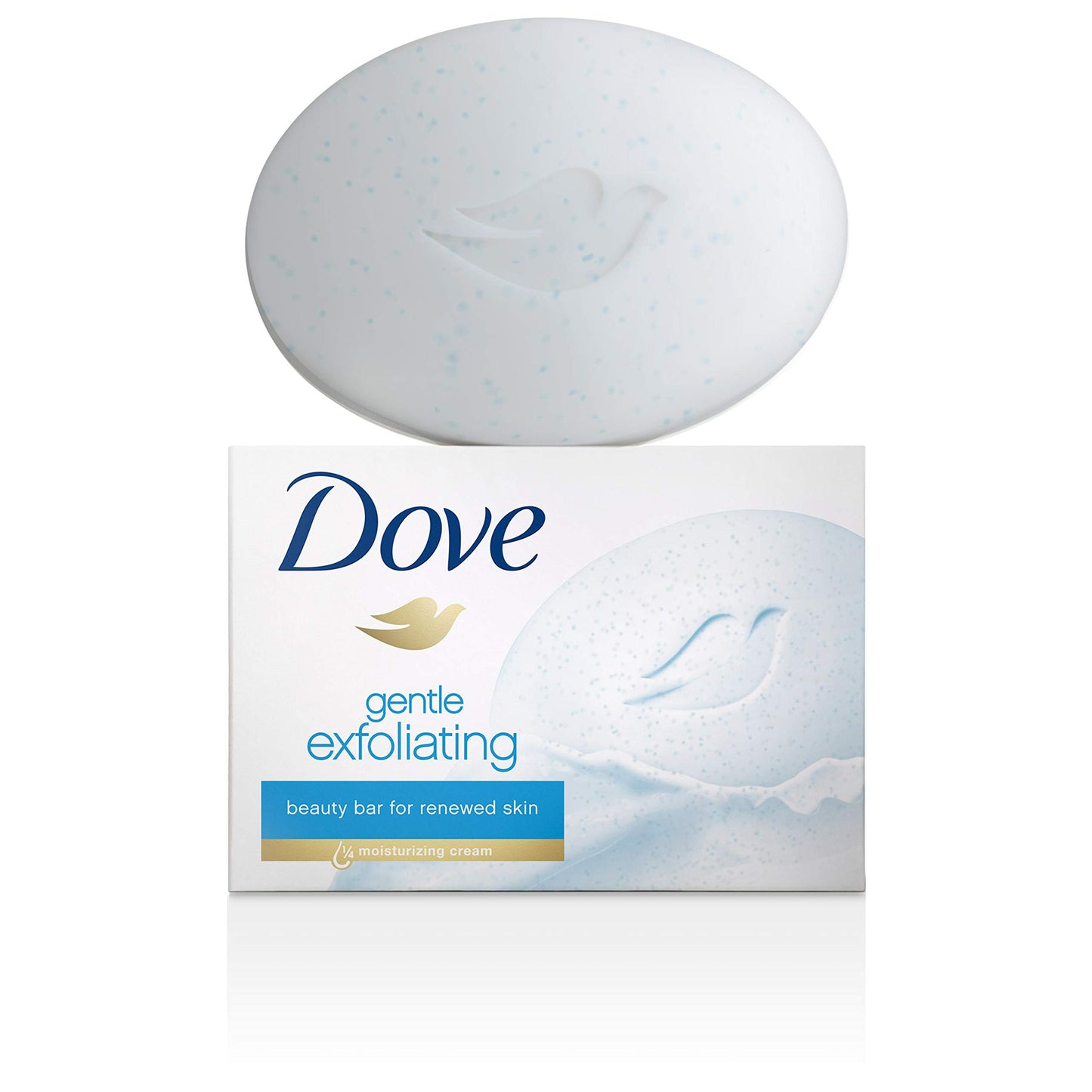Dove Beauty Bar For Softer and Smoother Skin Gentle Exfoliating More Moisturizing Than Bar Soap 3.75 oz 10 Bars