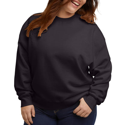 Hanes Comfortblend Standard Originals Fleece, Graphic Sweatshirt for Women, Plus, Dark Crimson, X Small