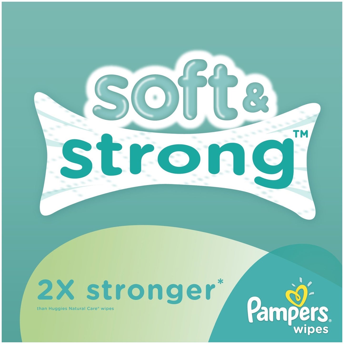 Pampers Natural Clean Unscented Water Baby Wipes 5X Refill Packs, 360 Count