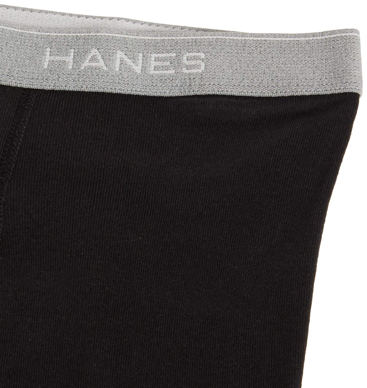 Hanes byHanes Mens Boxer Brief with Comfort Flex Waistband (2349B7) (Black/Grey - 7 Pack, XXX-Large)