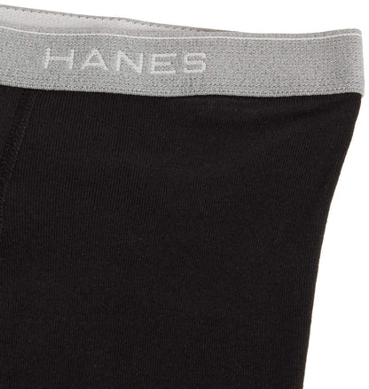 Hanes Men's Boxer Briefs (Pack of 7) (6X-Large, Black/Grey)