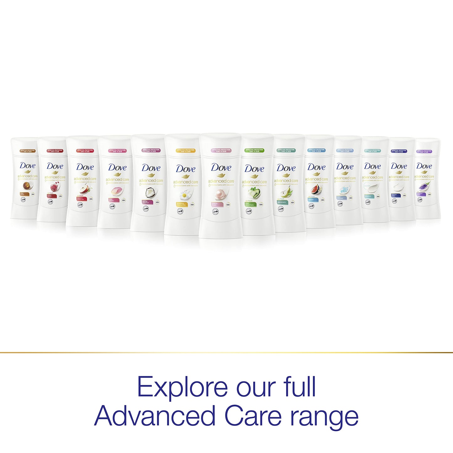 Dove Advanced Care Antiperspirant Deodorant Stick for Women, Shea Butter, for 48 Hour Protection And Soft And Comfortable Underarms, 2.6 oz