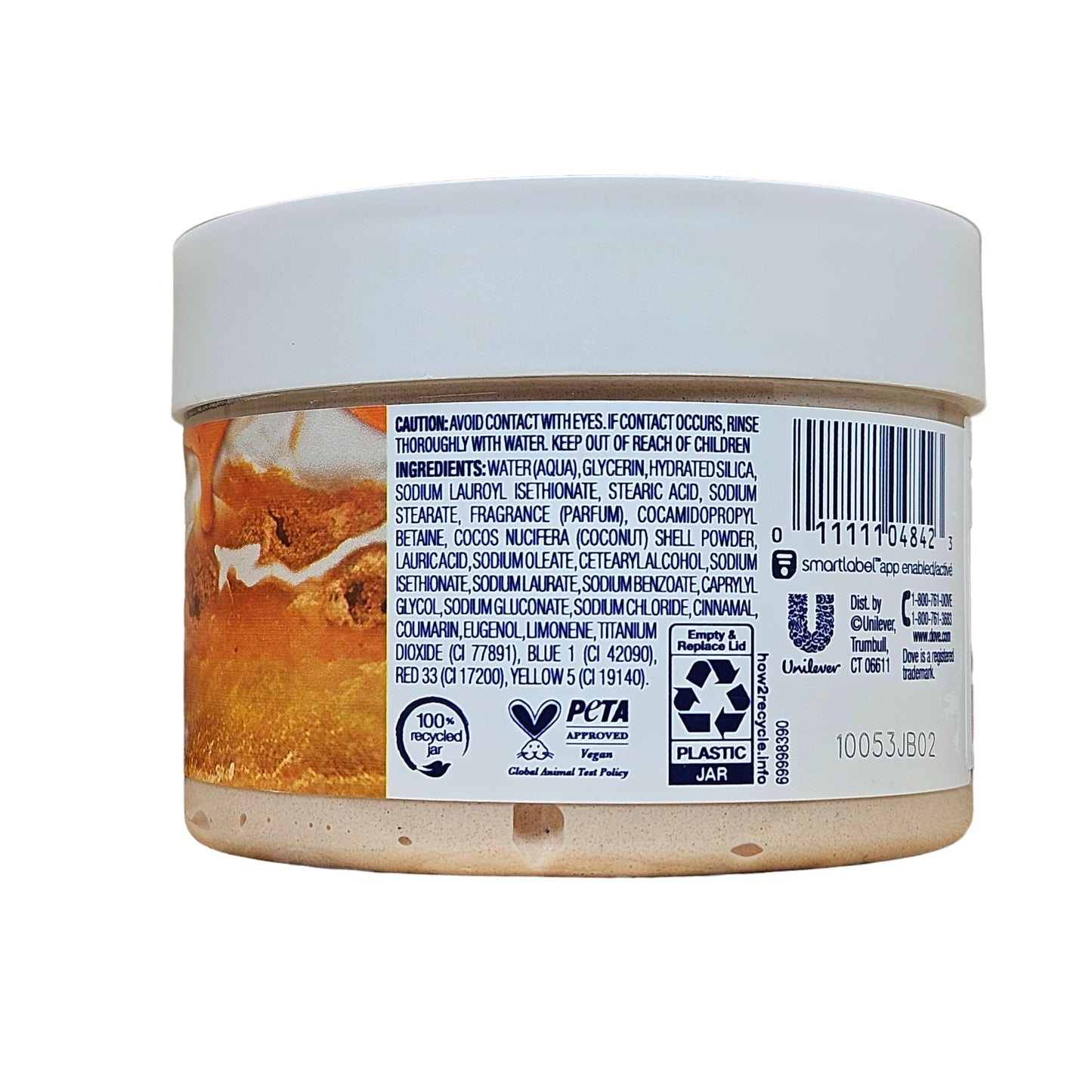 Dove Cinnamon Pumpkin Pie Body Scrub for Deep Nourishment Holiday Treats Limited Edition, 10.5 oz