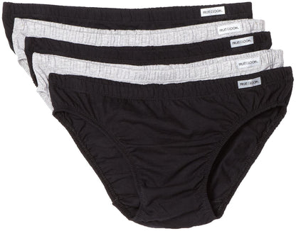 Fruit of the Loom Men's Bikini Briefs, Assorted, X-Large(Pack of 5)