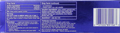Crest 3D Toothpaste, 5.5 oz, 2pk