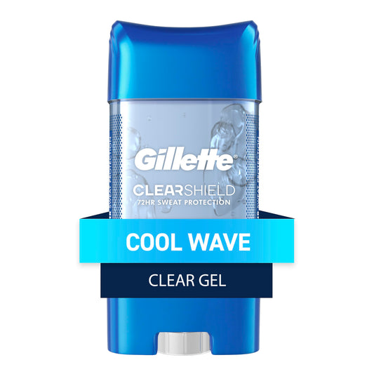 Gillette Anti-perspirant/deodorant Clear Gel (Pack of 6)