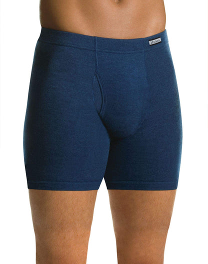 Hanes Mens FreshIQ Boxer Briefs with ComfortSoft Waistband 5-Pack, XL, Assorted