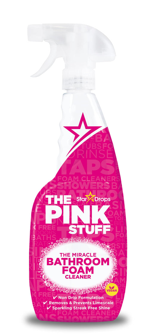 The Pink Stuff The Miracle Bathroom Foam Cleaner