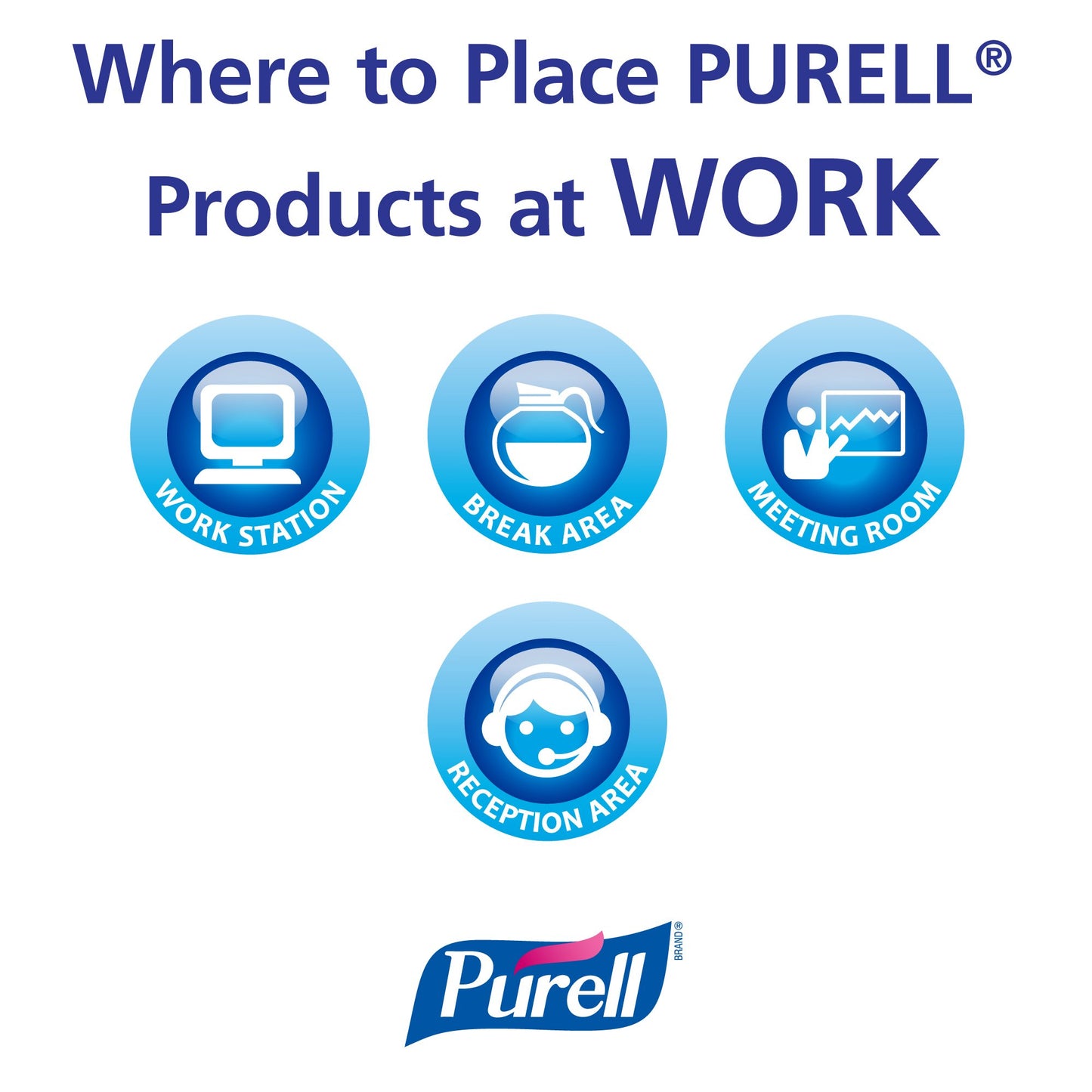 PURELL Advanced Hand Sanitizer Refreshing Gel, 12 fl oz Pump Bottle (Pack of 6) - 3659-04-EC