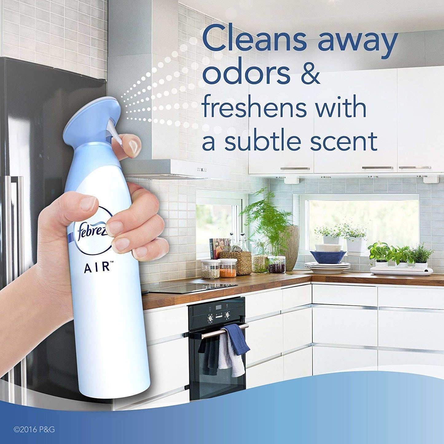 Febreze Air - Air Freshener Spray - Blood Orange & Spritz - Net Wt. 8.8 OZ (250 g) Per Bottle - Pack of 2 Bottles