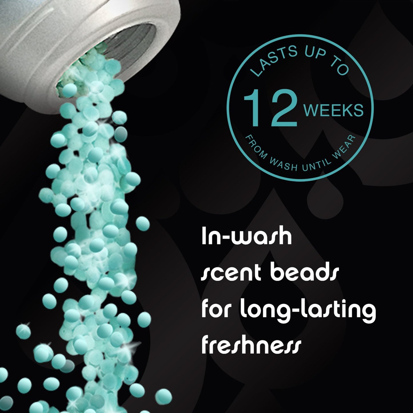 Downy Unstopables in-Wash Scent Booster Beads, Fresh, 14.8 Ounce (Pack of 2)