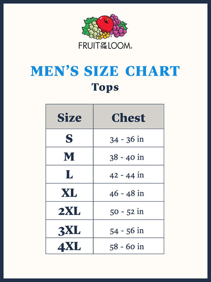 Fruit of the Loom Men's Lightweight Cotton Tees (Short & Long Sleeve), V-Neck-2 Pack-White, XX-Large