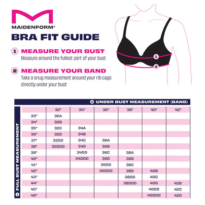 Maidenform Womens One Fab Fit T-shirt Bra, Lightly-lined Underwire Racerback For Bras, Latte Lift, 38B US