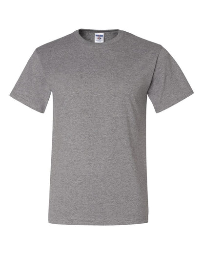 Jerzees Adult 5.6 Oz., Dri-Power Active T-Shirt, Oxford, 3X