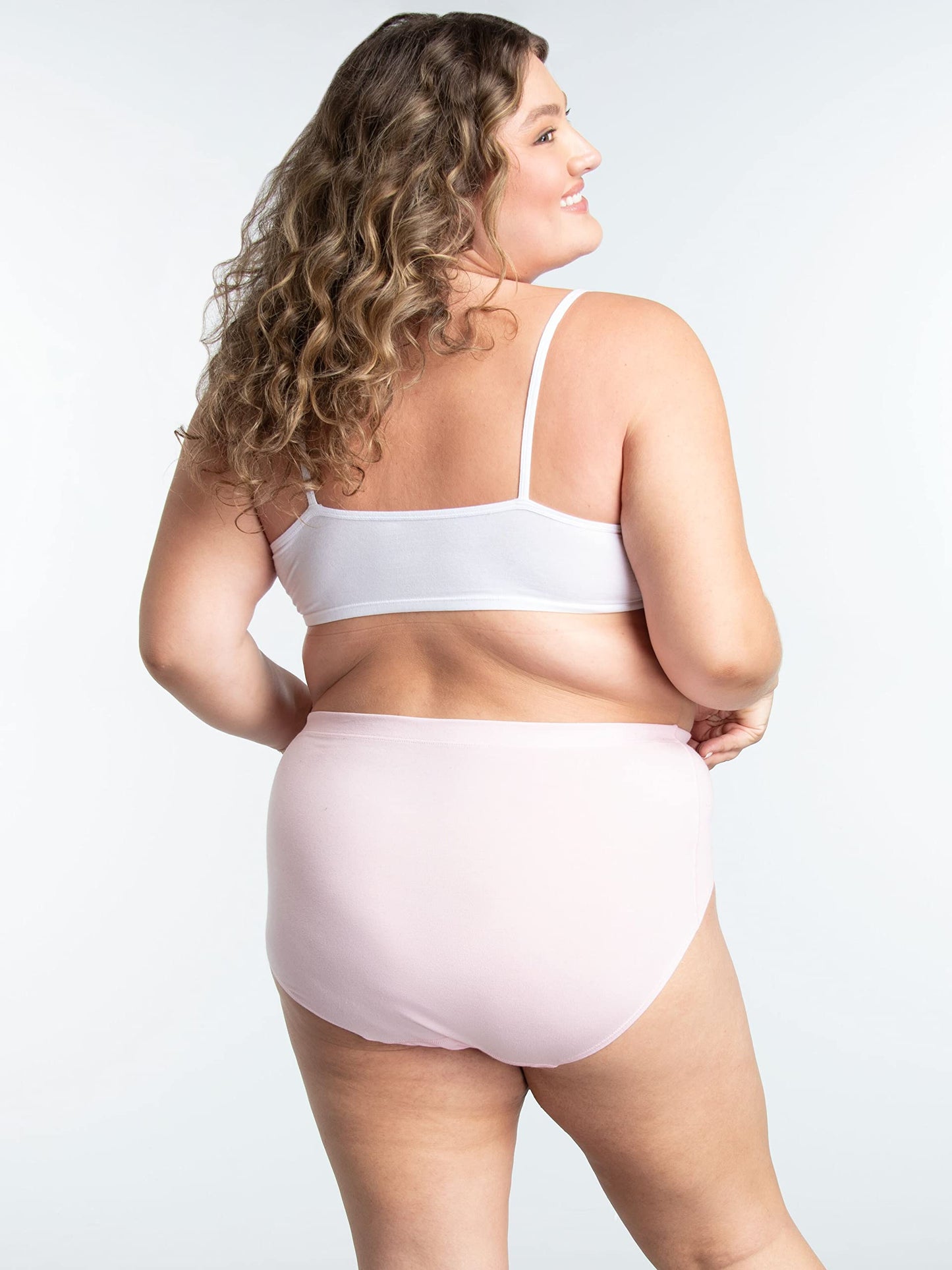 Fruit of the Loom womens Fit for Me Plus Size Underwear Briefs, Brief - Flexible Fit Assorted, 11 US