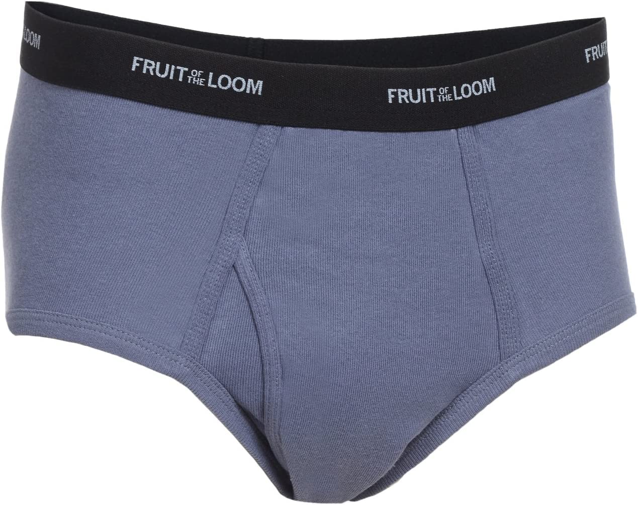 Fruit of the Loom Men's Fashion Briefs 12-Pack Value MYSTERY COLORS Cotton Waistbands Vary Medium Assorted