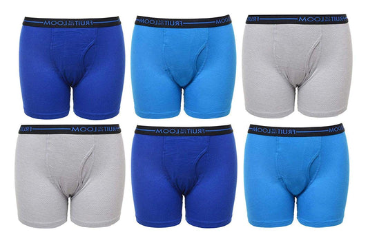 6 Pack of Fruit of the Loom Breathable Boxer Brief