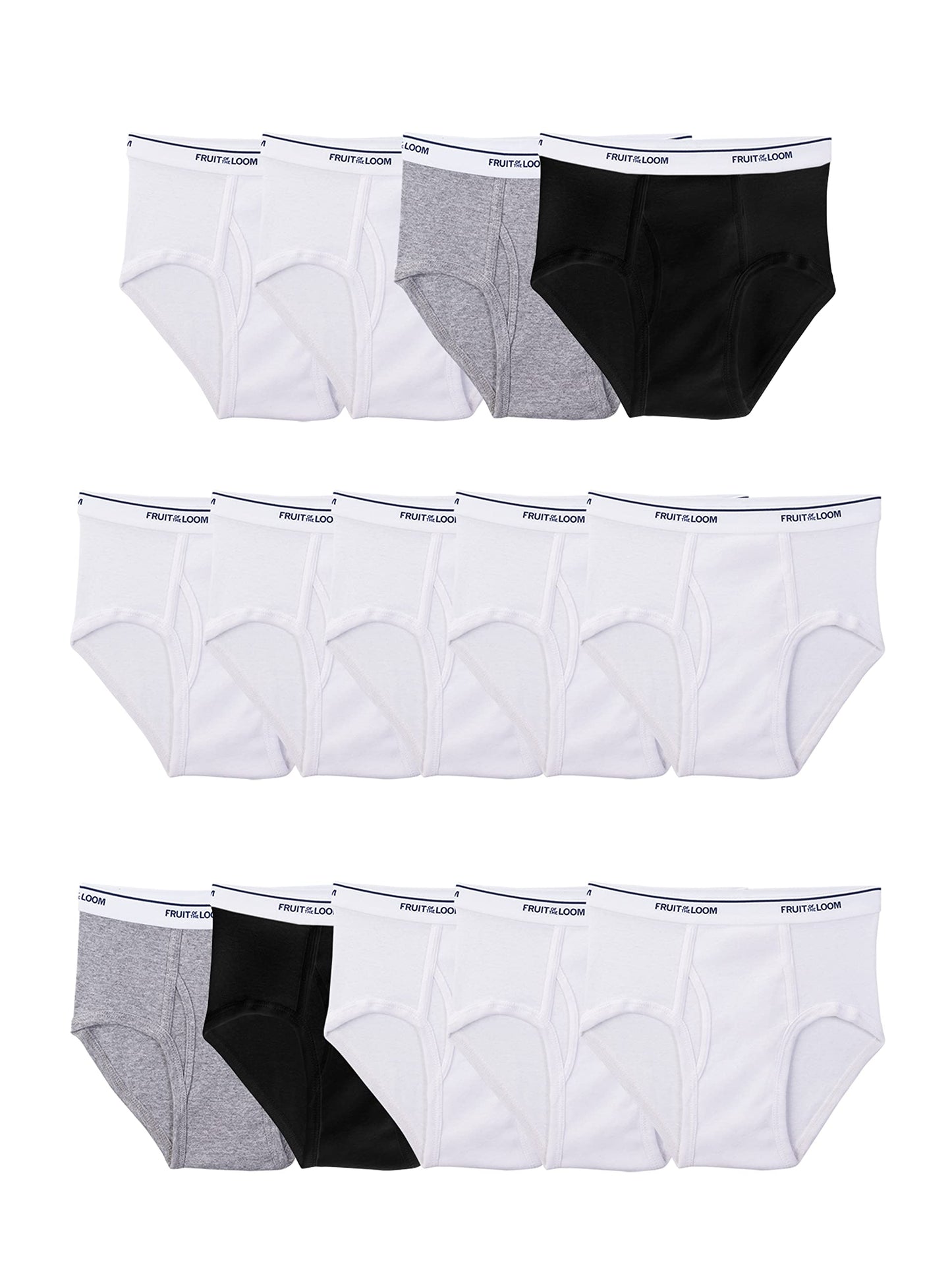 Fruit of the Loom boys Tag Free Cotton briefs underwear, Toddler‚â€“ 7 Pack Ã‚â€“ Days Week, 4-5T US