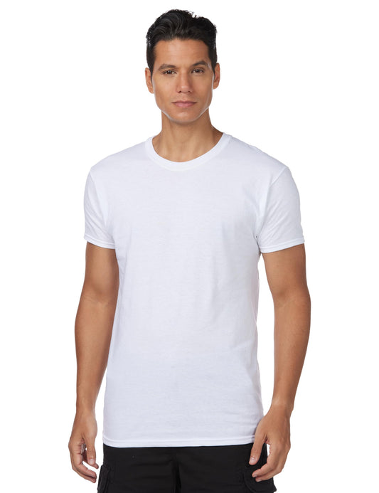 Hanes Men`s X-Temp™ Crewneck 3pack White Undershirt,2535X3,XL,White