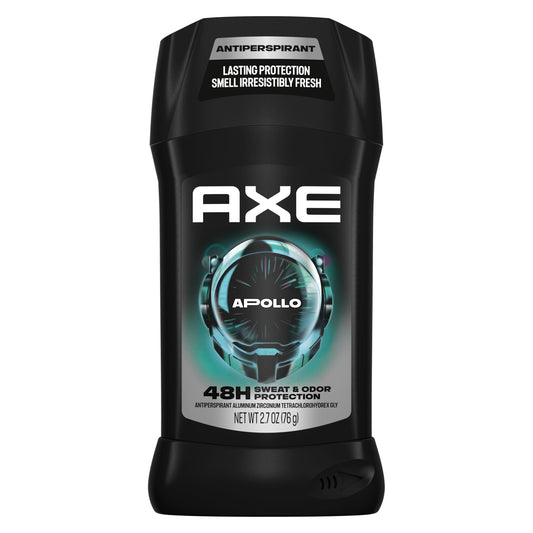 AXE Antiperspirant Deodorant Stick Apollo 48 Hour Sweat and Odor Protection for Long Lasting Freshness, Sage & Cedarwood Men's Deodorant 2.7 oz