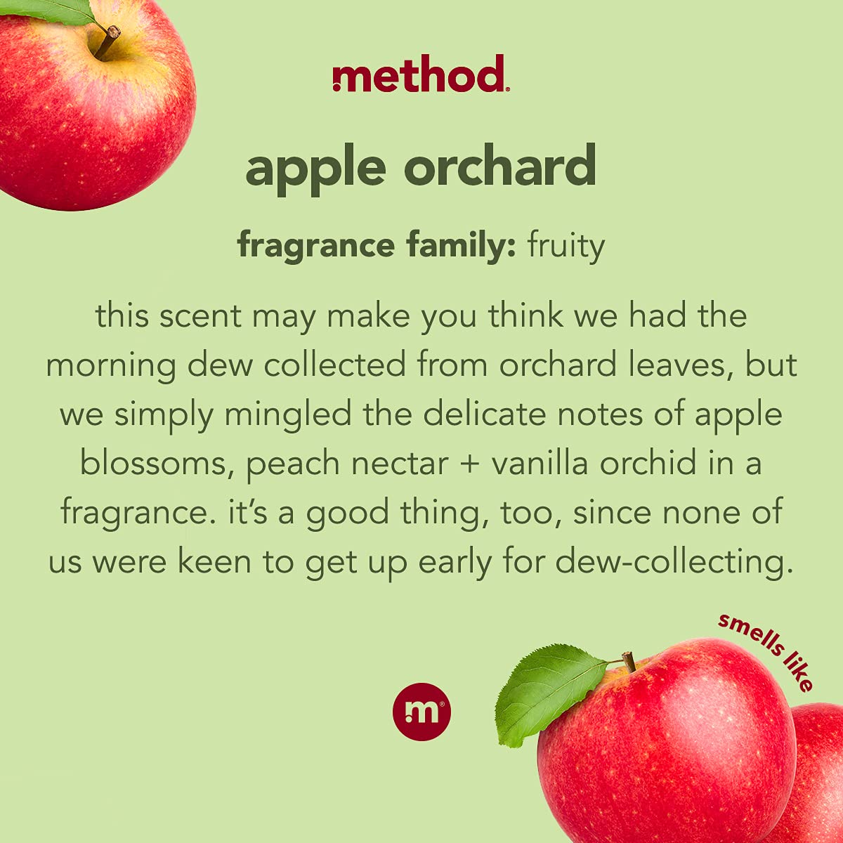 Method Granite Polish, Apple Orchard, 14 Ounces., 1 pack, Packaging May Vary