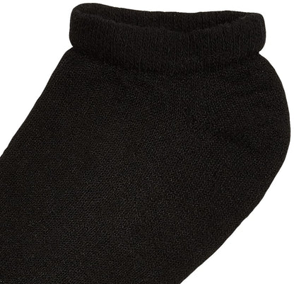 Fruit of the Loom Men's 10 Pack Low Cut No Show, Black, Shoe Size: 6-12 (Sock Size: 10-13)