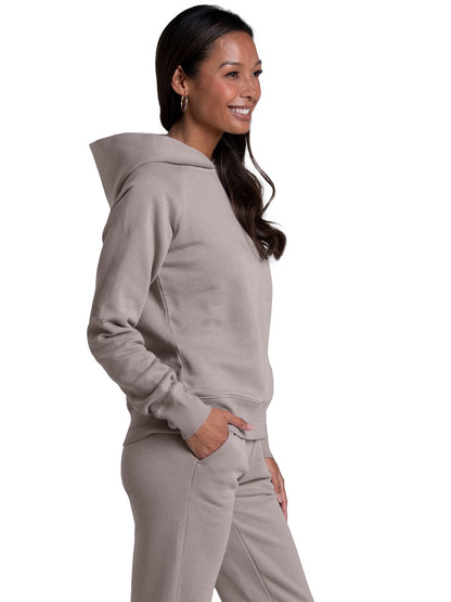 Fruit of the Loom Women's Crafted Comfort Sweatshirts, Pants, & Tri-Blend Tees, Walnut Heather