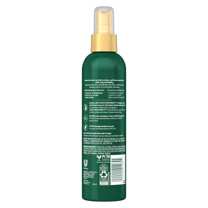 TRESemme Pro Infusion Volume Tonic Hair Thickening Spray, 8 Oz - with Natural Coconut, Plant-Based Texturizing Spray, Biotin Products for Women, 2 Pack