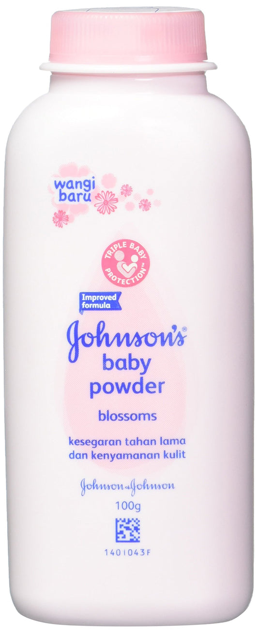Johnsons Baby Powder Pink Blossom 100g (Pk of 12)