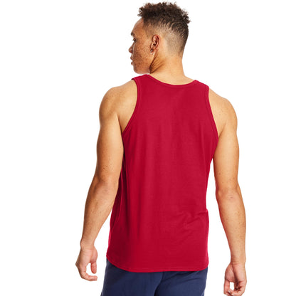 Hanes Men's X-Temp Tank Top 2 Pack, Deep Red, Large