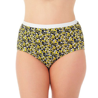 Fruit of the Loom Fit for Me Women`s 5pk Cotton Stretch Assorted Hi-Cut