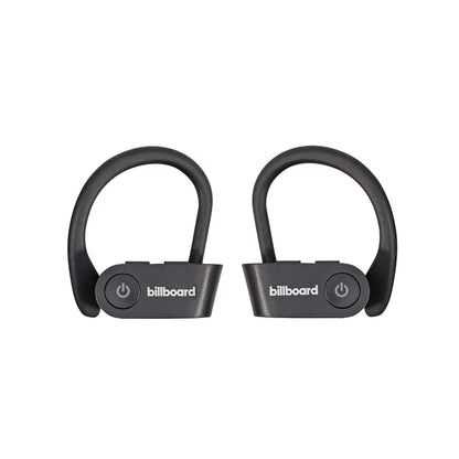 Billboard - True Wireless Secure Fit Sport Earphones, Black, One Size (HSBT-BB2516)