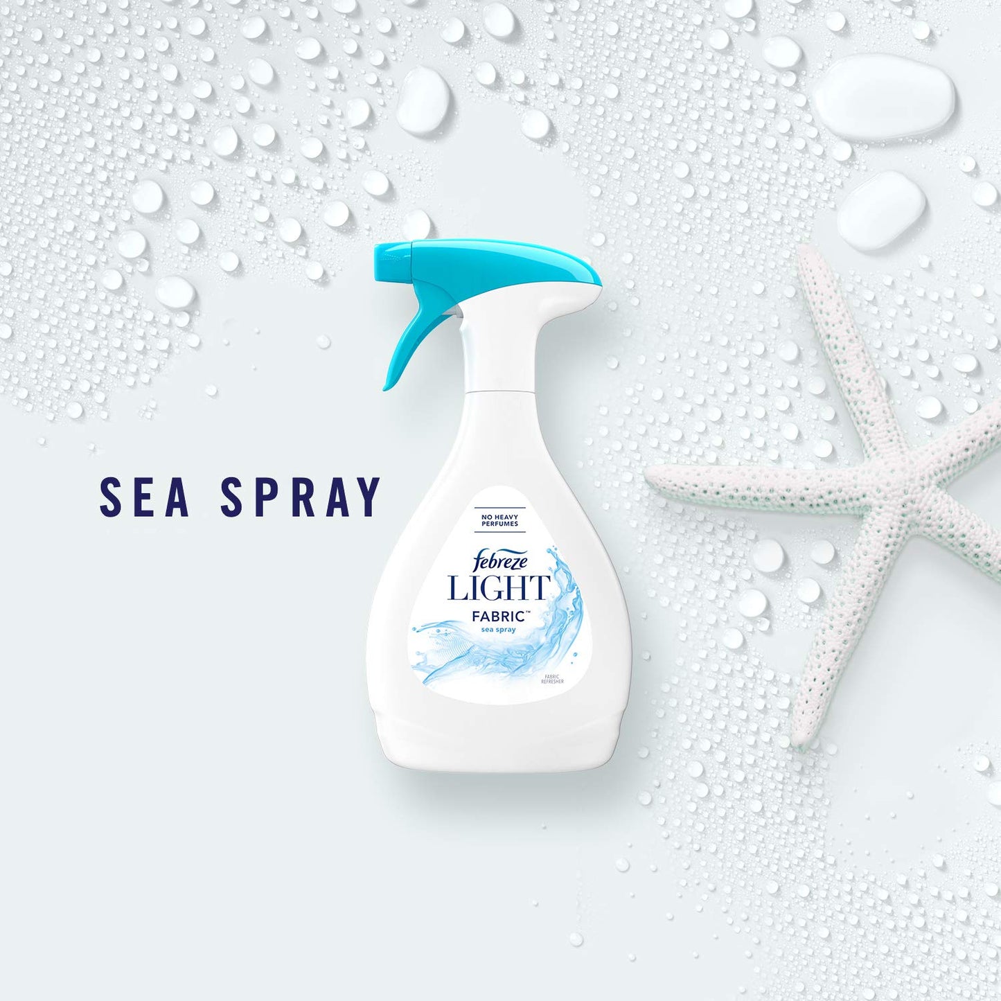 Febreze Light Odor-Eliminating Fabric Refresher, Sea Spray 500 Milliliter