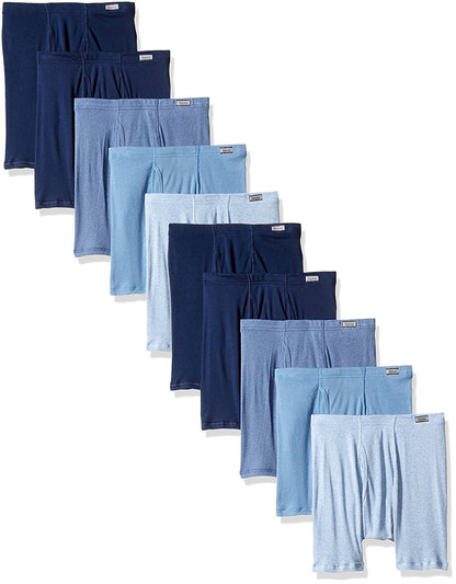 Hanes Men's 4-Pack Comfortsoft Extended Sizes Boxer Briefs, Assorted, 3X-Large