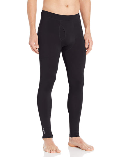 Duofold Men's Flex Weight Thermal Pant, Black, X Large