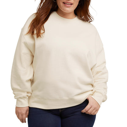Hanes Comfortblend Standard Originals Fleece, Graphic Sweatshirt for Women, Plus, Dark Crimson, X Small