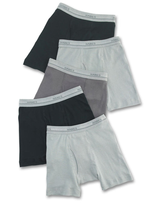 Hanes Boys Boxer Briefs, XL-Assorted Color