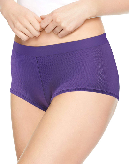 Hanes Womens Performance Cool X-Temp Boyshort P3 (CX47AS)