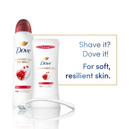 Dove Advanced Care Antiperspirant Deodorant Stick for Women Revive for 48 Hour Protection And Soft And Comfortable Underarms 2.6 oz, 2 Count