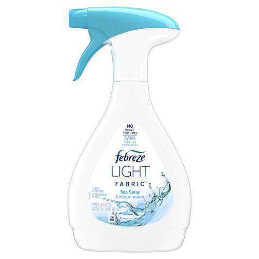 Febreze Light Odor-Eliminating Fabric Refresher, Sea Spray 500 Milliliter