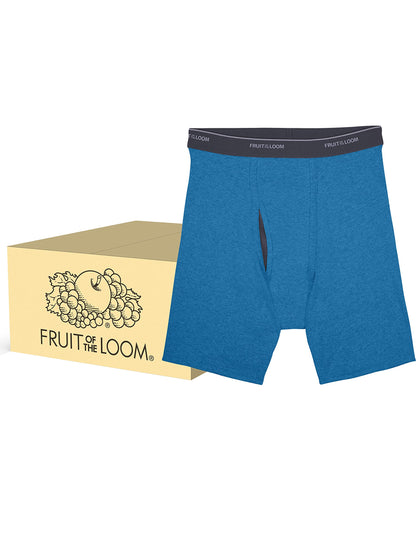 Fruit of the Loom Men's Coolzone Boxer Briefs, Moisture Wicking & Breathable, Multipacks, 144 Pack-Assorted Colors, 3X-Large