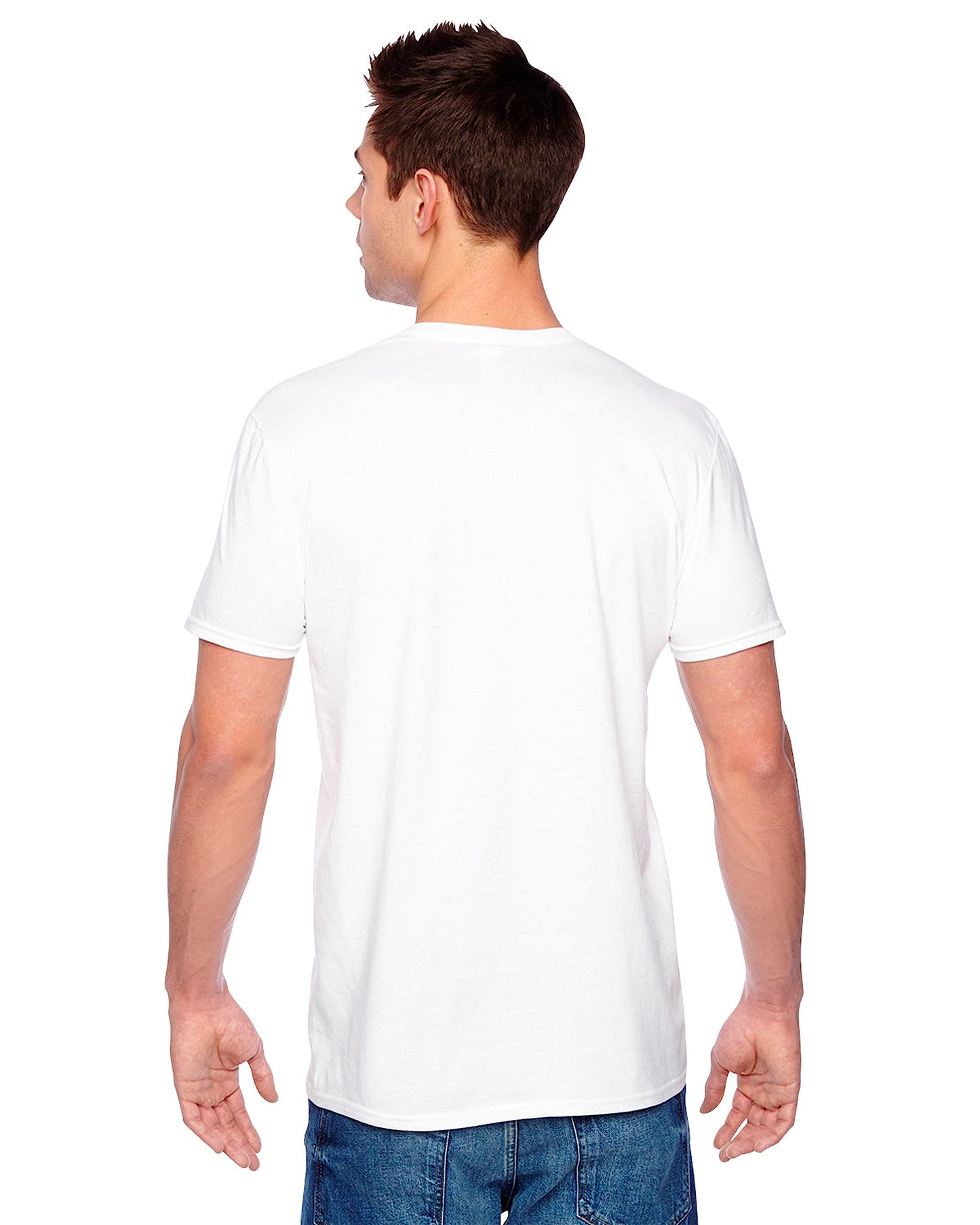Fruit Of The Loom Men's Cotton Crew-Neck Tagless Undershirts Tanks T-Shirts