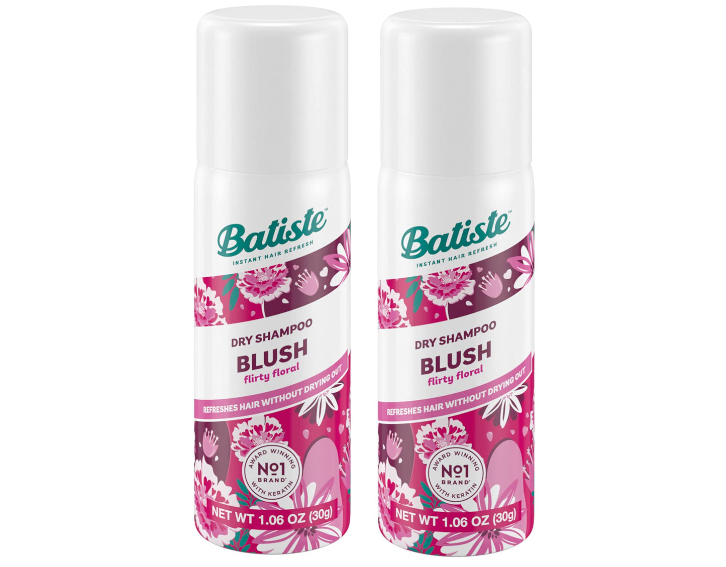 Batiste Dry Mini Shampoo, Blush 1.60 oz (Pack of 9)