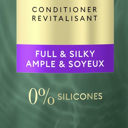 TRESemmé Cruelty-Free Pro Infusion Fluid Volume Conditioner For Full & Silky Hair Infused With Natural Coconut Droplets + Plant-Based Salon Protein + Biotin 16.5oz